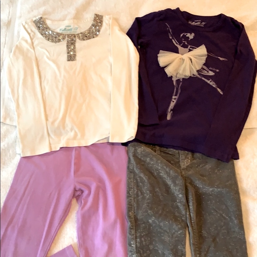 Girls Size 10 4-Piece Crewcuts/Abercrombie Bundle. Mix-n-Match.